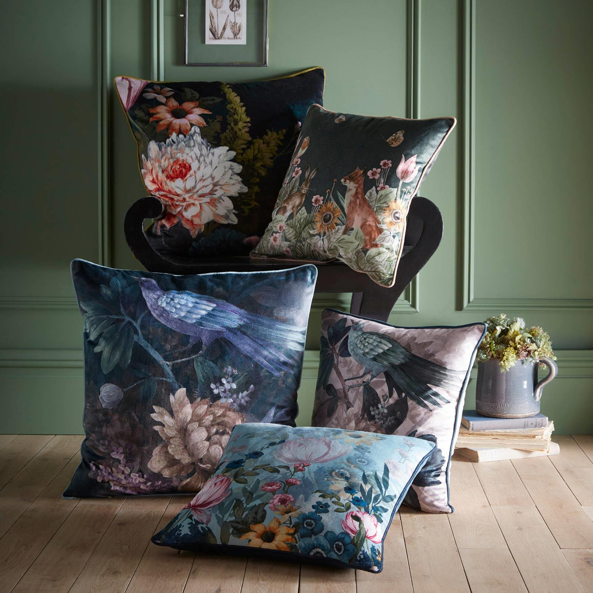 Kennington Velvet Cushion