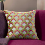 Ledbury Velvet Jacquard Cushion Cover 18" x 18" (45cm x 45cm)