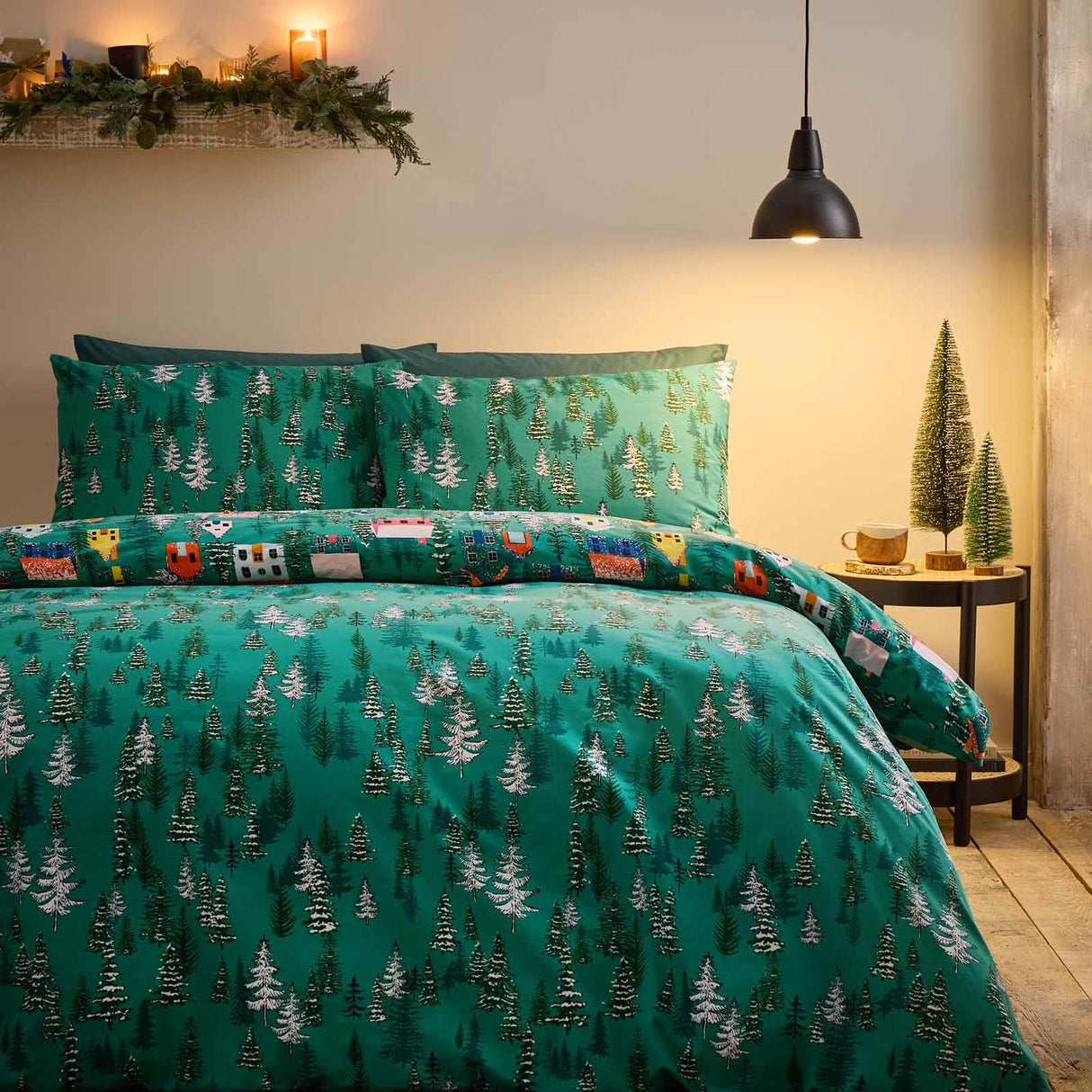 Christmas Festive Forest Duvet Cover Set