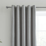 Montrose Blackout Eyelet Curtains Silver