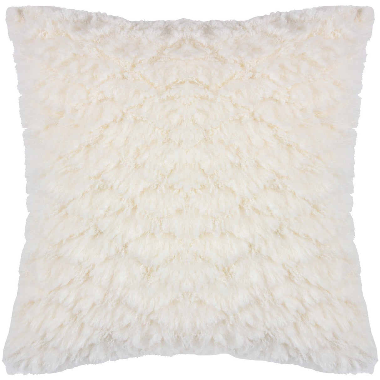 Fluff Ball Faux Fur Cushion Cover 18" x 18" (45cm x 45cm)