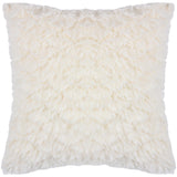 Fluff Ball Faux Fur Cushion Cover 18" x 18" (45cm x 45cm)