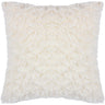 Fluff Ball Faux Fur Cushion Cover 18" x 18" (45cm x 45cm)