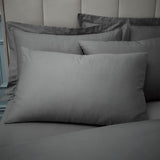 180TC Egyptian Cotton Pillowcases Charcoal