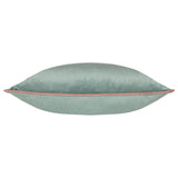 Meridian Velvet Piped Cushion Cover 22" x 22" (55cm x 55cm)