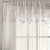 Kensington Macrame Voile Panel Natural 55" x 72"