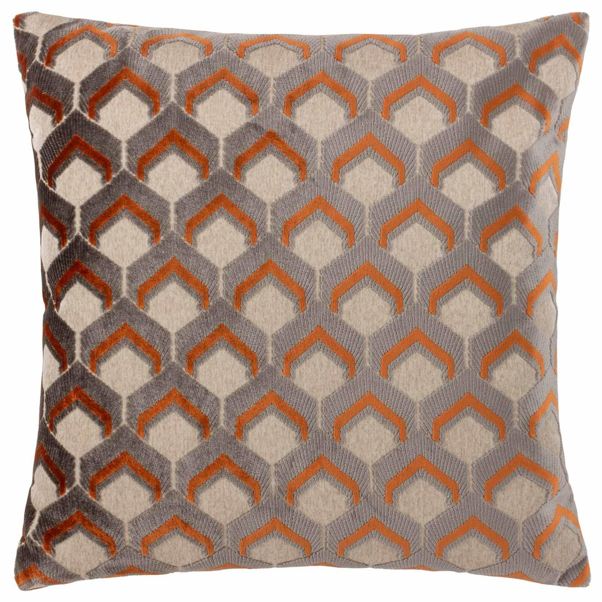 Ledbury Velvet Jacquard Cushion Cover 18" x 18" (45cm x 45cm)