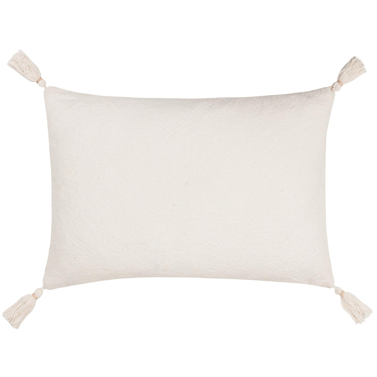 Dharma Tufted Tasselled Cushion Cover 14" x 20" (35cm x 50cm)