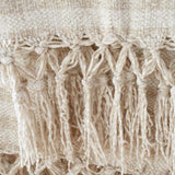 Stripe Chenille Throw Natural