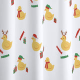 Christmas Quacker Shower Curtain