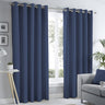 Sorbonne Cotton Lined Eyelet Curtains