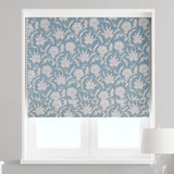 Carlina Teal Made To Measure Roman Blind