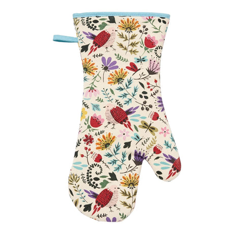 Melody Luxury Cotton Gauntlet Oven Mitt Oven Gloves Ulster Weavers   