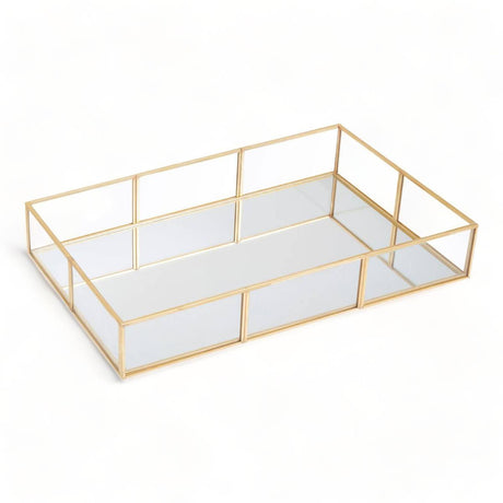 Gold + Glass Jewellery Tray