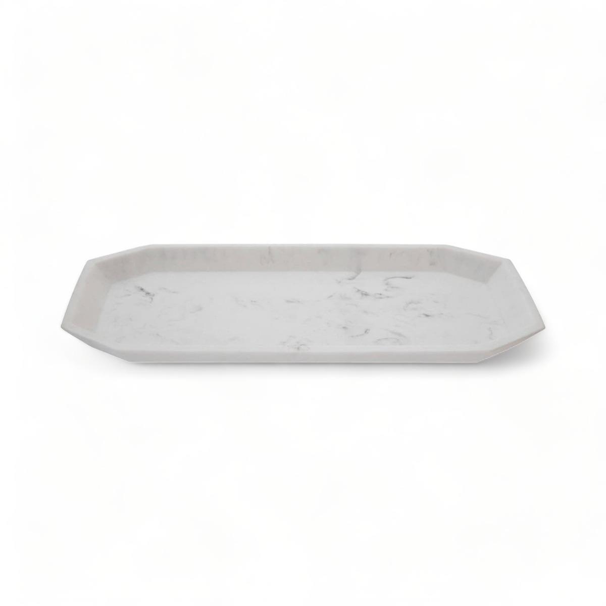 Grey Marble Effect Tray