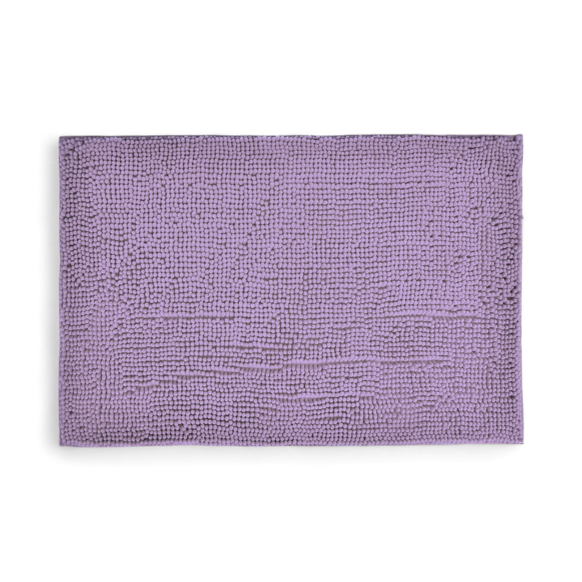 Chenille Bobble Bath Mat Heather