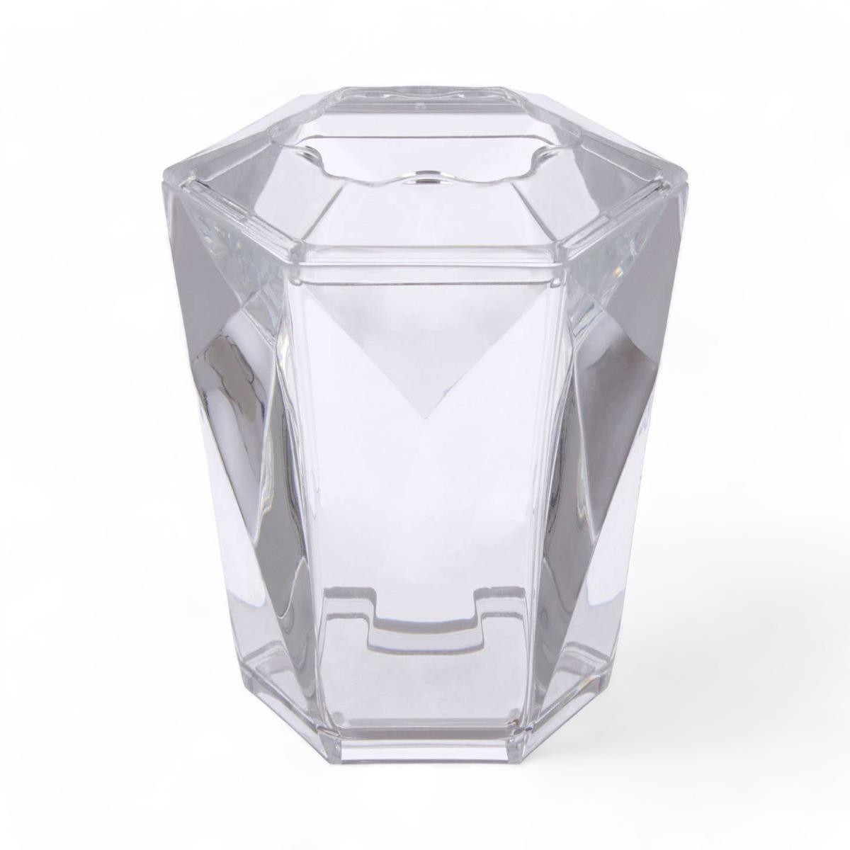 Jewel Clear Toothbrush Holder