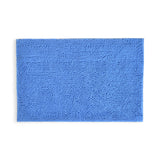 Chenille Bobble Bath Mat Blue