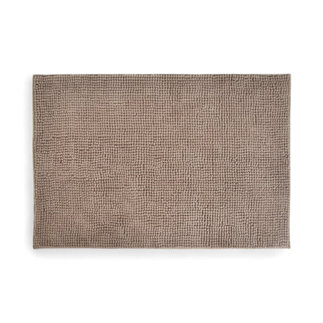 Chenille Bobble Bath Mat Mocha Bath Mat Allure 50cm x 80cm  