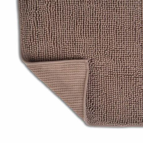 Chenille Bobble Bath Mat Mocha Bath Mat Allure   