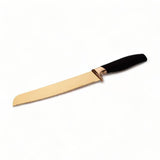 Orion Black + Gold Bread Knife