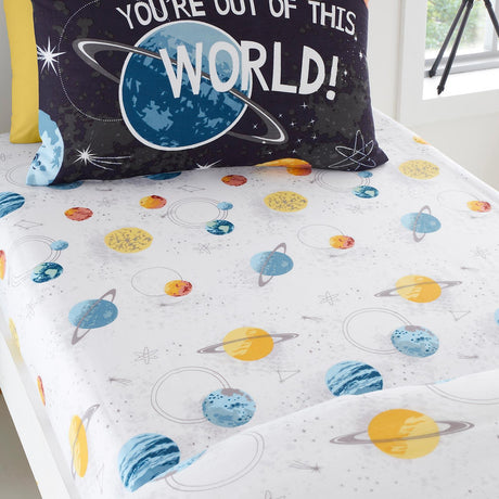 Outer Space Fitted Sheet