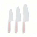 Pastel Pink 3 Piece Knife Set