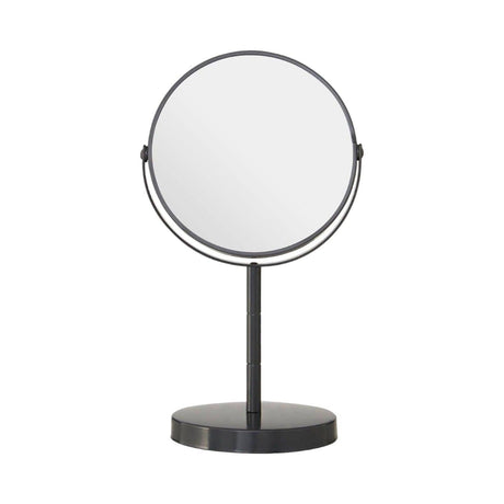 Petite Grey Swivel Pedestal Mirror