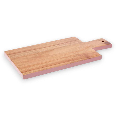 Pink Edge Acacia Chopping Board