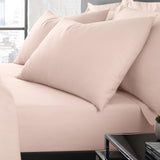 Plain Dye Pillowcases Blush