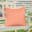 Fusion Plain Orange Outdoor Cushion Cover 43cm x 43cm (17"x17")