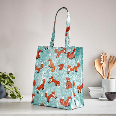 Foraging Fox Medium PVC Tote Bag Totes & Shopping Bags Ulster Weavers   