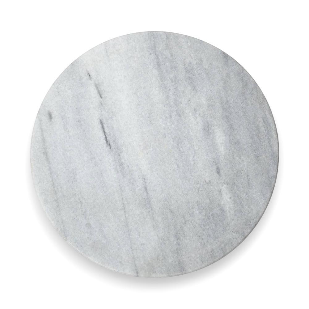 Round White Marble Chopping Board