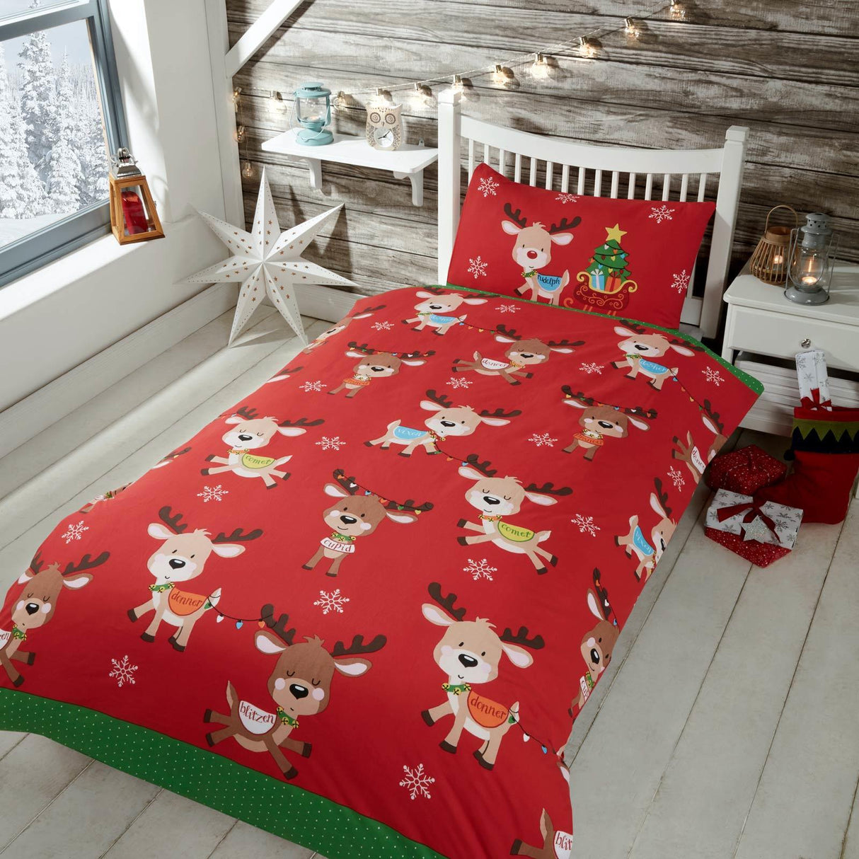 Rudolph & Friends Christmas Duvet Set