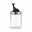 Safari Giraffe Glass Jar