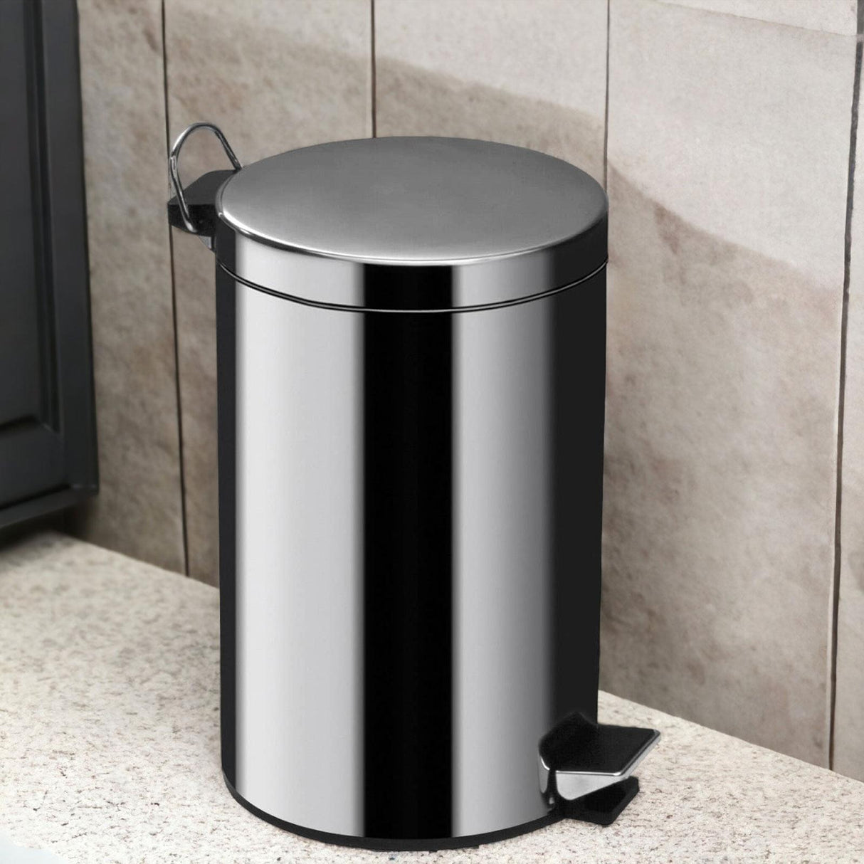 Stainless Steel 5L Pedal Bin