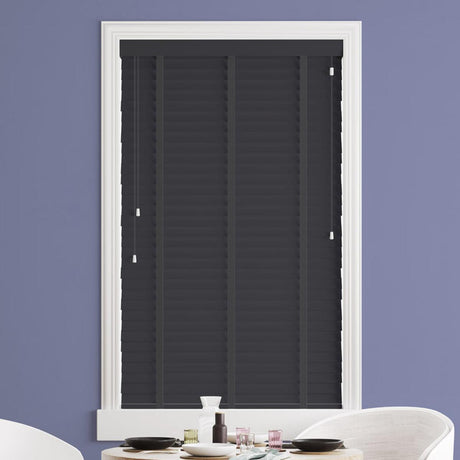 Starwood Empire Made to Measure Wood Venetian Blind with Dusk Tapes