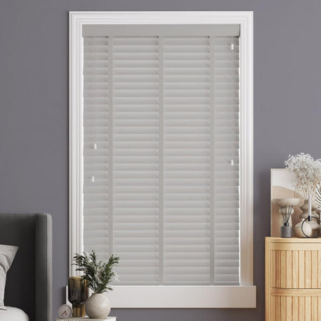 Starwood Faux Wood Realm Fine Grain Made to Measure Venetian Blind with Noble Tapes