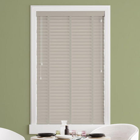 Starwood Marlin Made to Measure Wood Venetian Blind with Solis Tapes