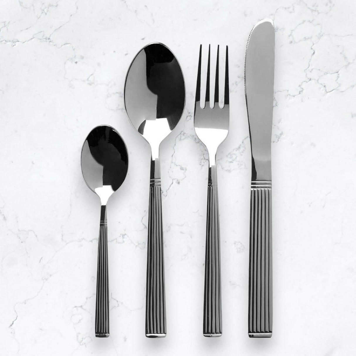 Stripes 16 Piece Cutlery Set