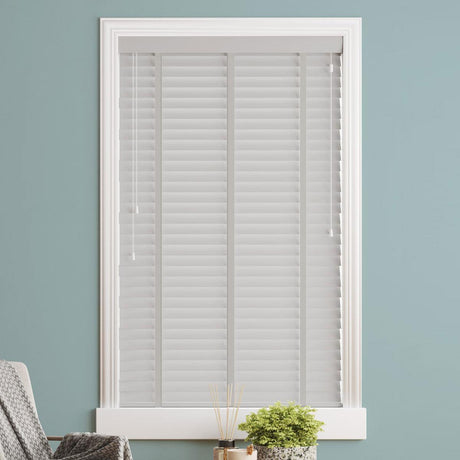 Sunwood Faux Wood Mission Fine Grain Made to Measure Venetian Blind with Tapes