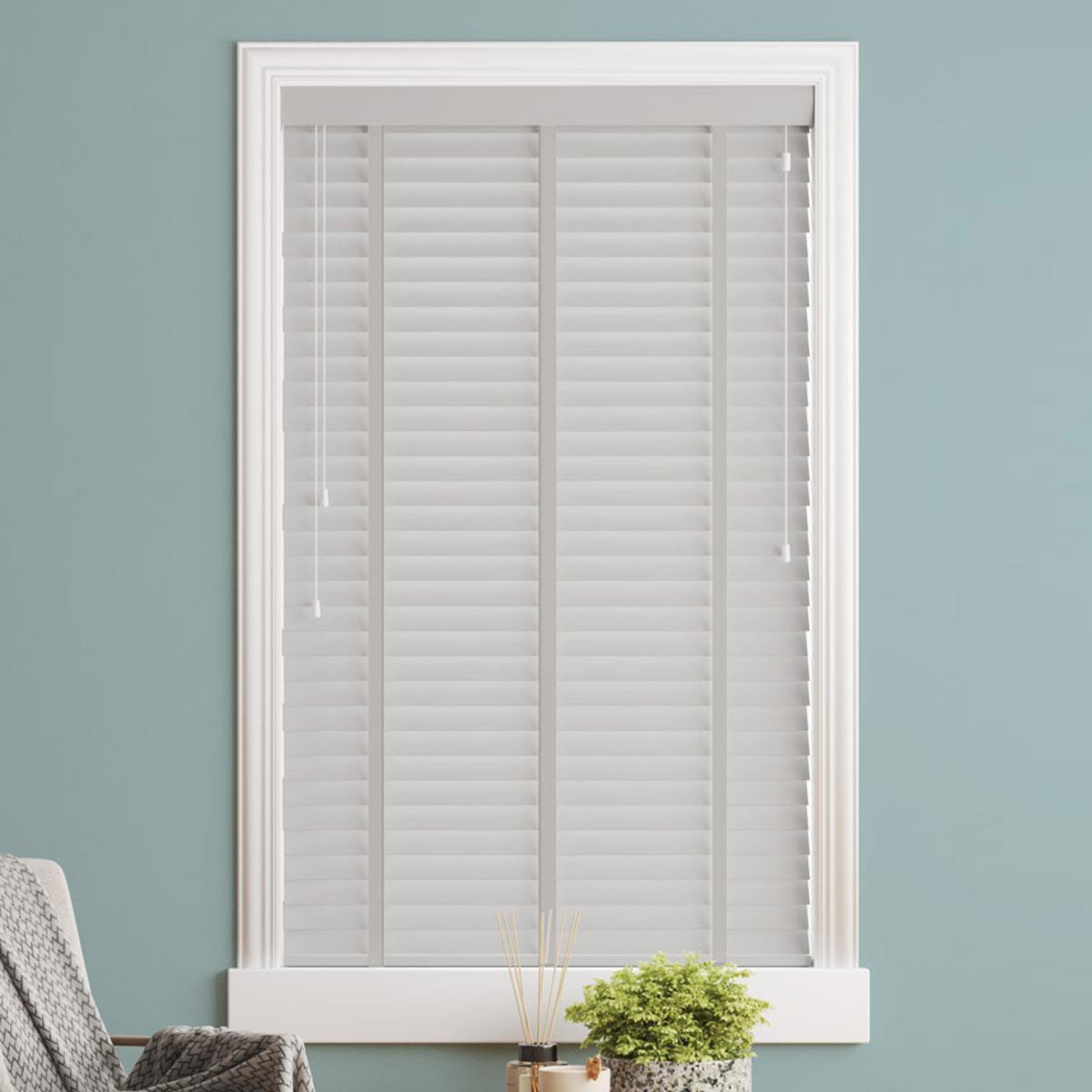 Sunwood Faux Wood Mission Made to Measure Venetian Blind with Tapes