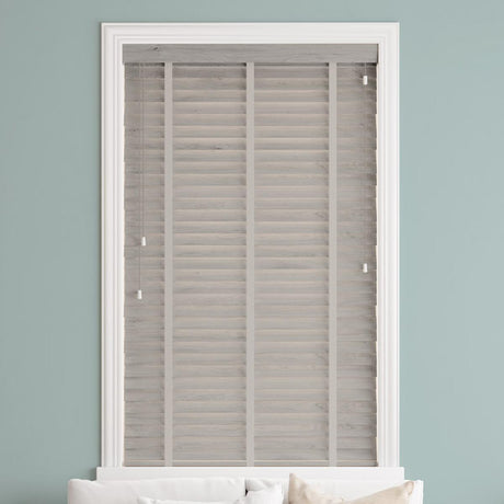 Sunwood Wood Revera Made to Measure Venetian Blind with Lunar Tapes