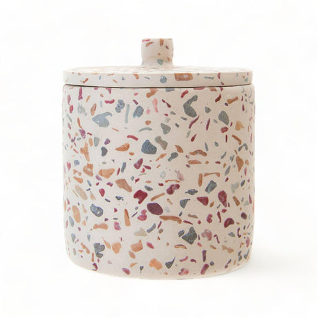 Terrazzo Storage Jar