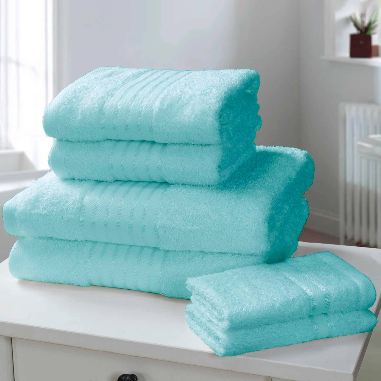 Windsor 6 Piece Towel Bale Turquoise