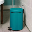 Turquoise 3L Mini Pedal Bin