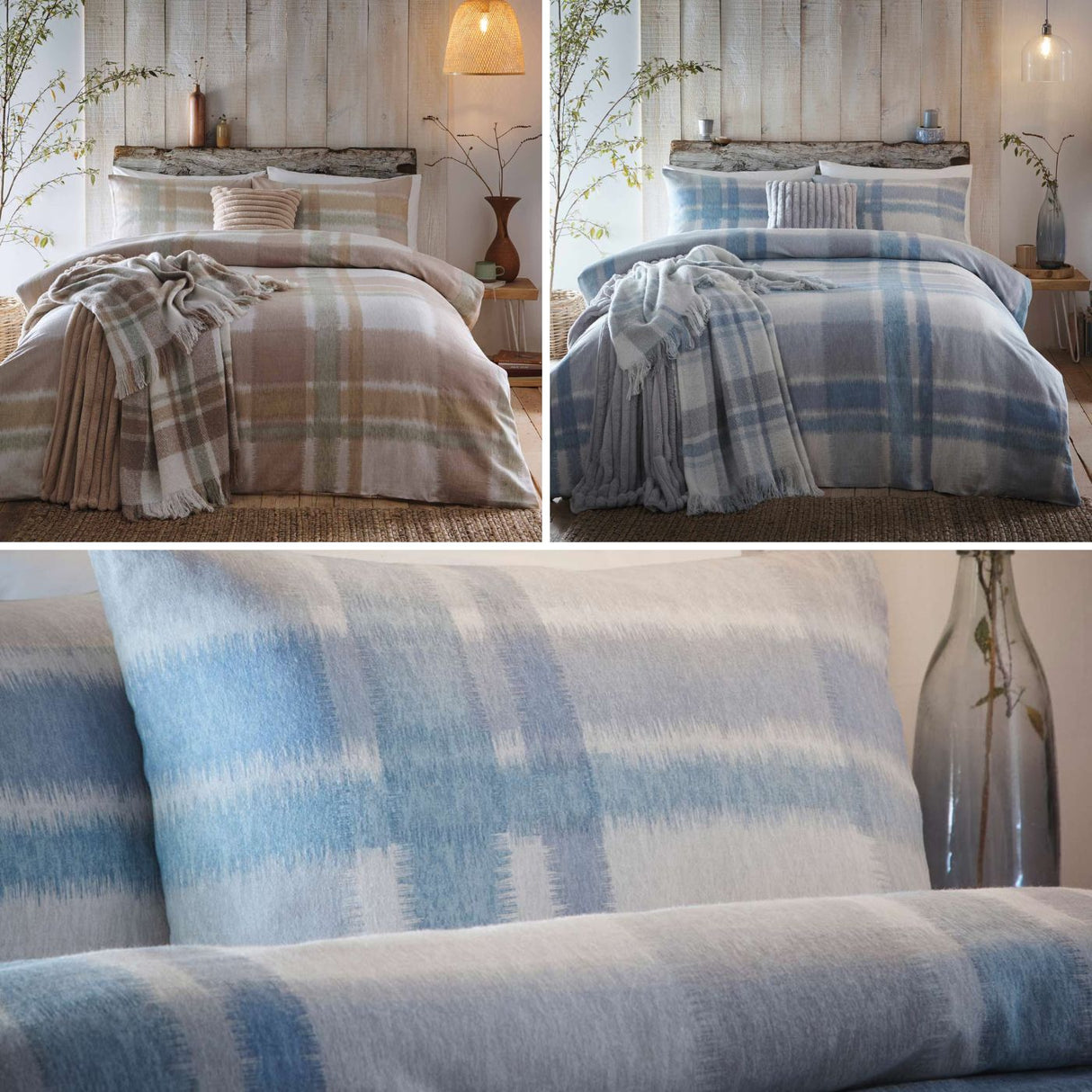 Verbier Flannelette Brushed Cotton Duvet Cover Set