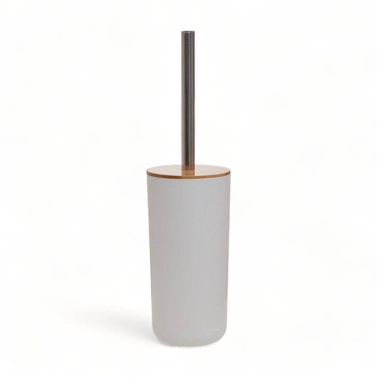 White Bamboo Toilet Brush