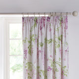 Wisteria Tape Top Curtains Pink