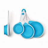 Zing! Blue Collapsible Measuring Cups